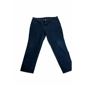 Women's Bandolino Straight Leg Jeans 18W Blue